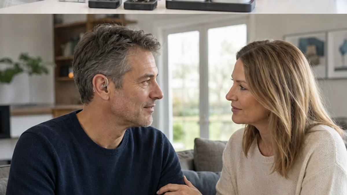 Photorealistic lifestyle image for Hearing Test vs Hearing Screening: What’s the Difference?