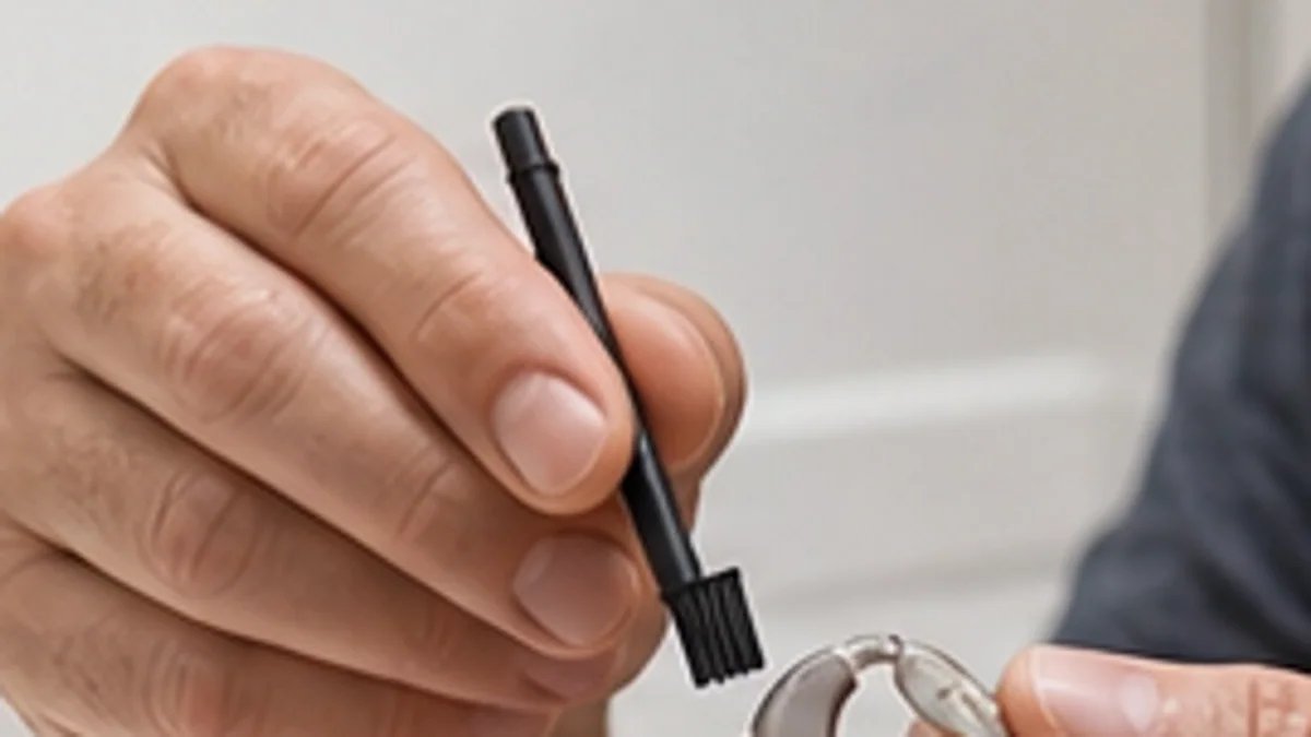 Photorealistic lifestyle image for How Often Should Hearing Aids Be Professionally Cleaned?