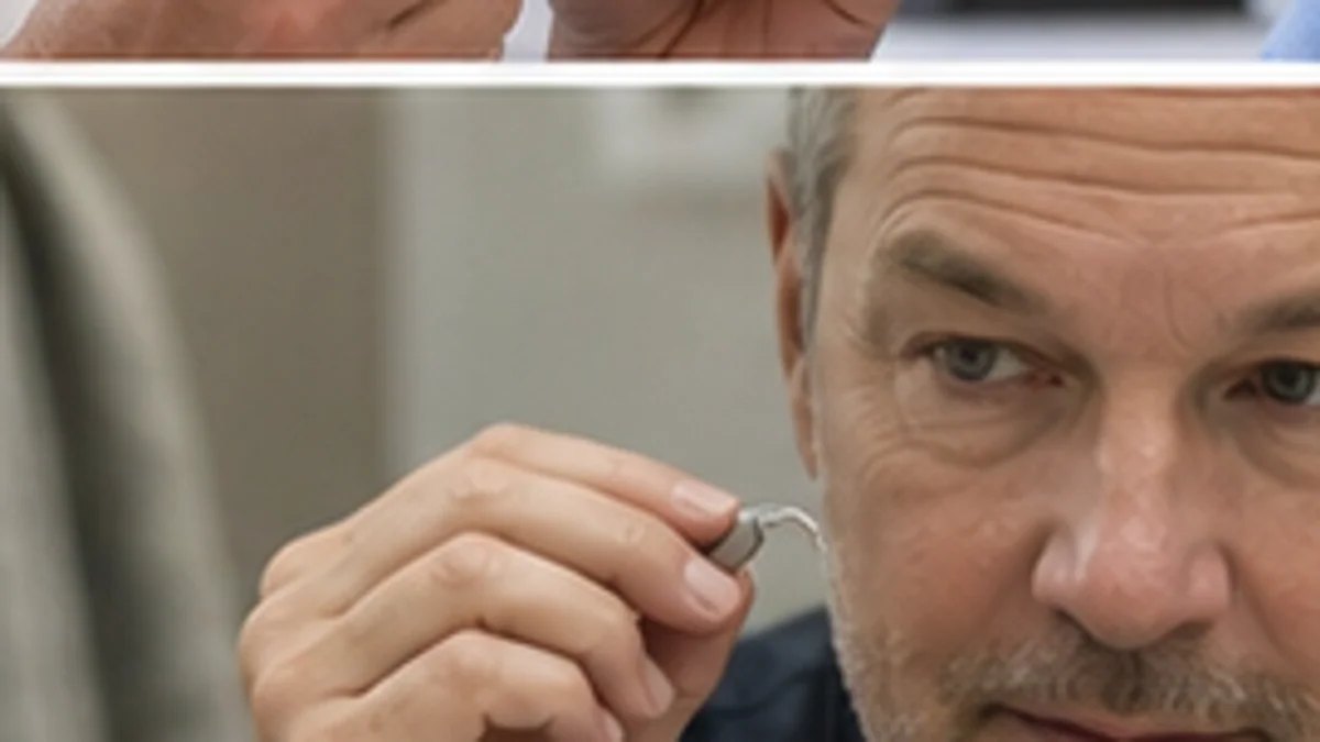 Photorealistic lifestyle image for Rechargeable vs Battery Hearing Aids: Which Is Better?